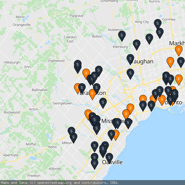 Map of Jag G.'s transactions