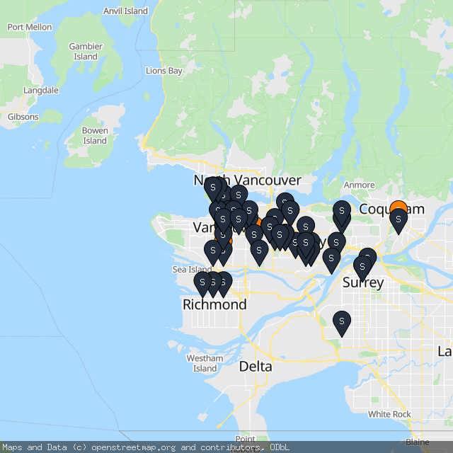 Map of Anders F.'s transactions